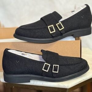 VIVAIA Black velvet lofers NEW!!!